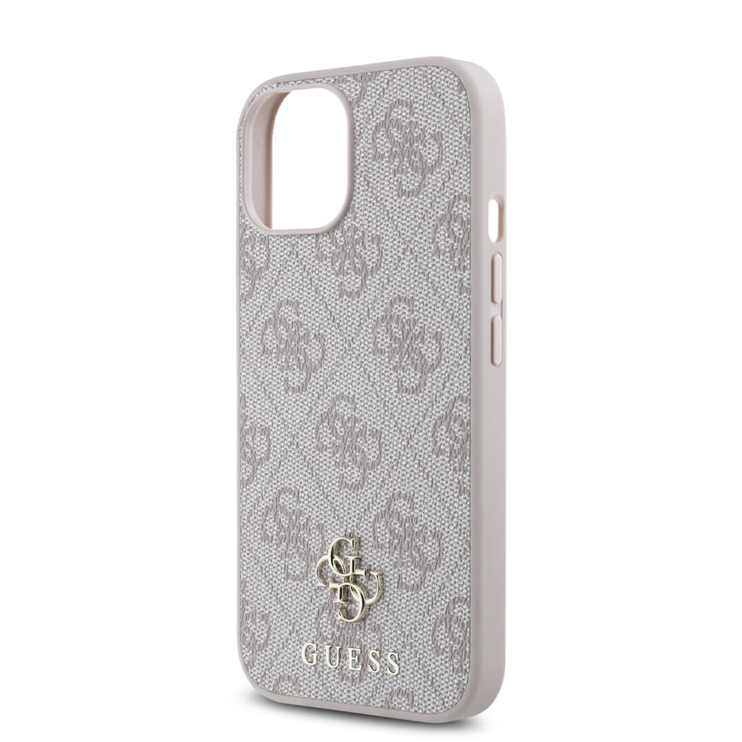 Apple iPhone 14 Kılıf Guess Orjinal Lisanslı M-safe Şarj Özellikli Small 4G Classic Kapak - 20