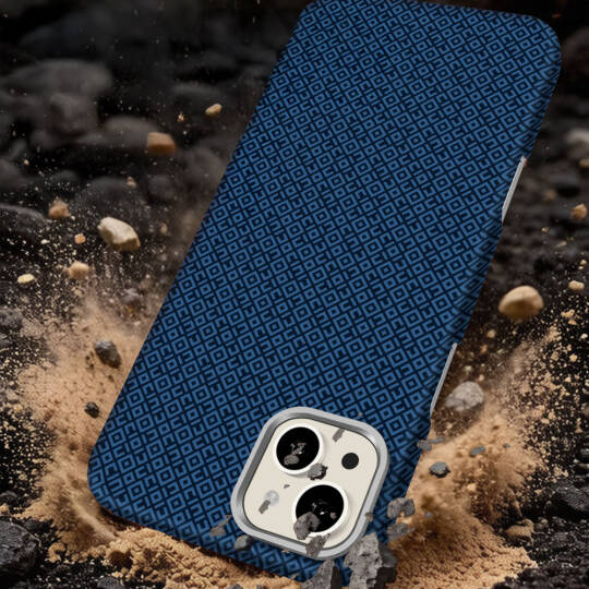 Apple iPhone 14 Kılıf M-Safe Şarj Özellikli Zore Paris Vax Sert PC Kapak - 9