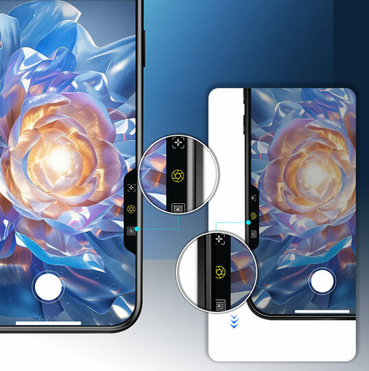 Apple iPhone 14 Mohseven Safir Coating Privacy Hayalet Temperli Cam Ekran Koruyucu - 10
