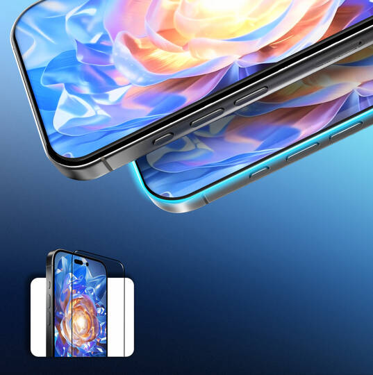 Apple iPhone 14 Mohseven Safir Coating Privacy Hayalet Temperli Cam Ekran Koruyucu - 12