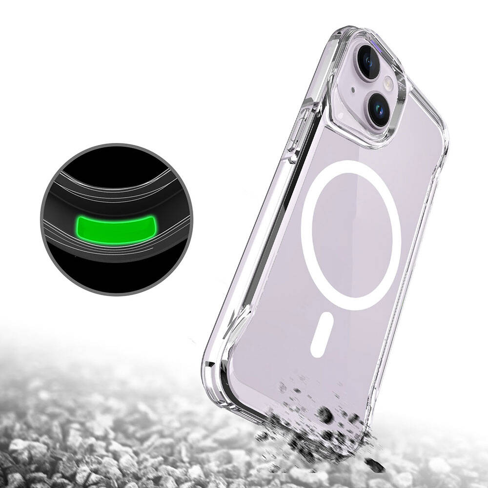 Apple iPhone 14 Plus Kılıf Zore M-safe Şarj Özellikli T-Max M-safe Kapak - 7