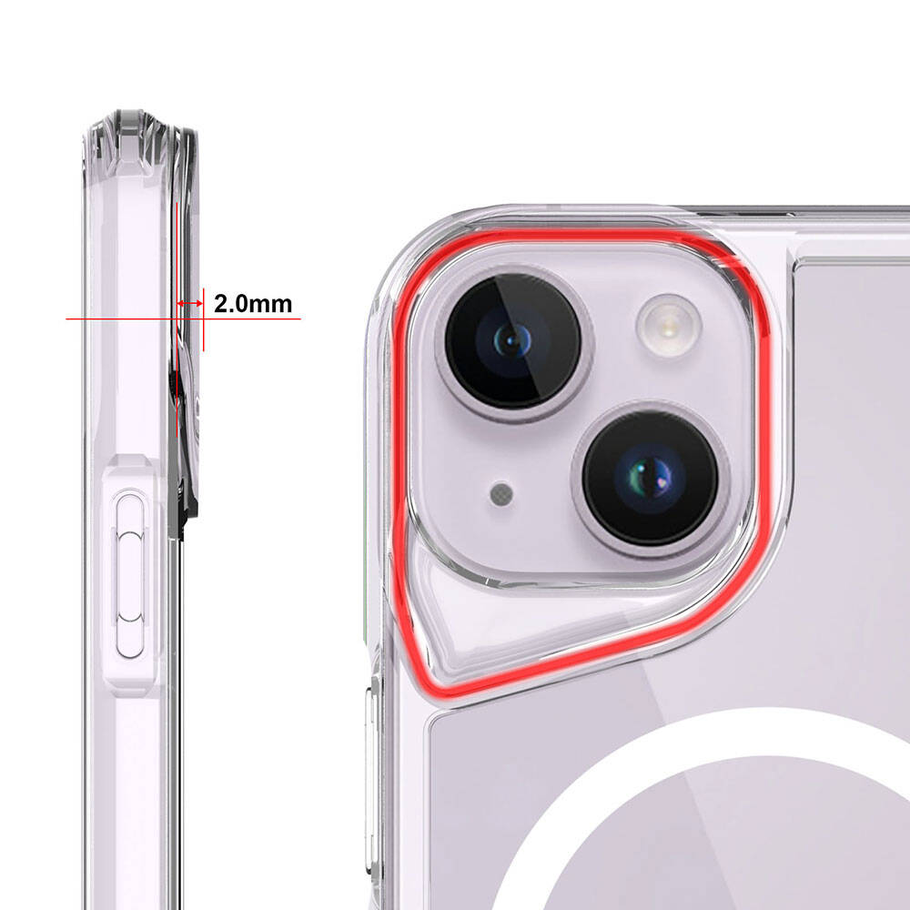 Apple iPhone 14 Plus Kılıf Zore M-safe Şarj Özellikli T-Max M-safe Kapak - 8