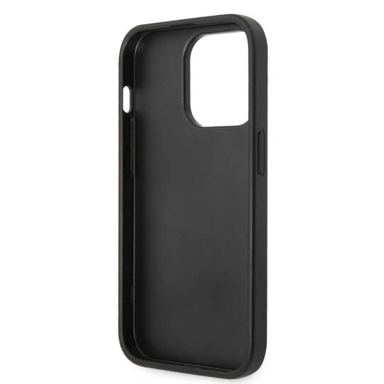 Apple iPhone 14 Pro Kılıf Guess PU Deri Büyük Metal Logo Dizaynlı Kapak - 16