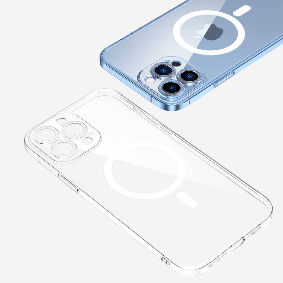 Apple iPhone 14 Pro Kılıf Kamera Korumalı M-safe Sert PC Zore Porto Kapak - 7