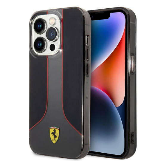 Apple iPhone 14 Pro Max Kılıf Ferrari Gradient Baskılı Dizayn Kapak - 3