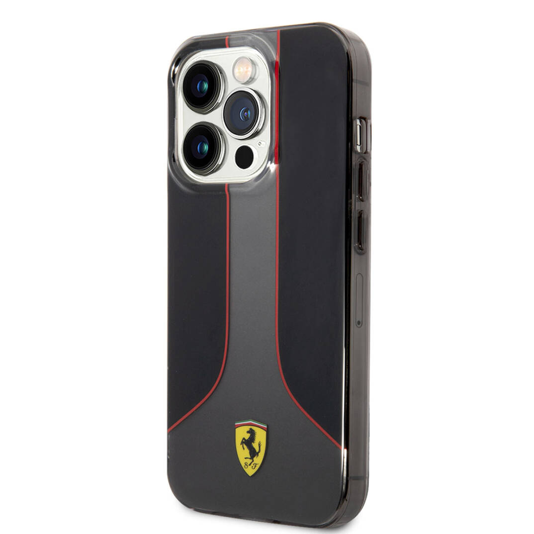 Apple iPhone 14 Pro Max Kılıf Ferrari Gradient Baskılı Dizayn Kapak - 4