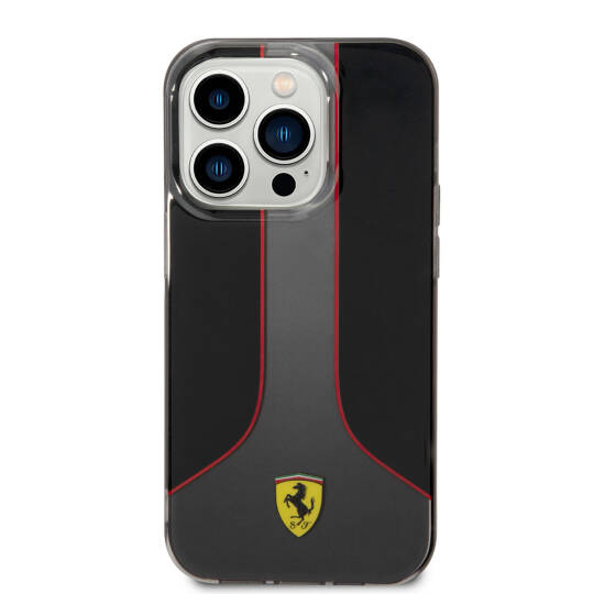 Apple iPhone 14 Pro Max Kılıf Ferrari Gradient Baskılı Dizayn Kapak - 9