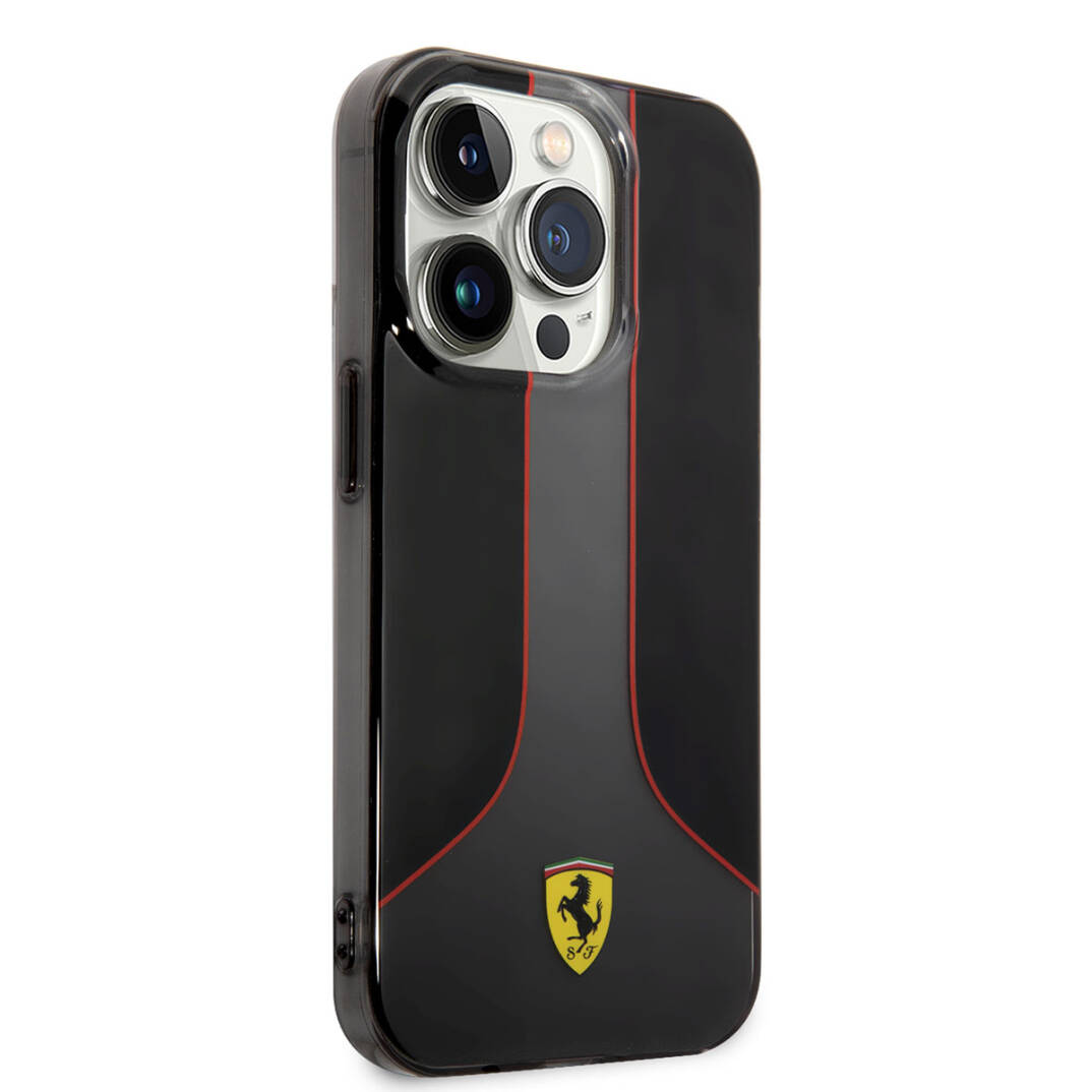 Apple iPhone 14 Pro Max Kılıf Ferrari Gradient Baskılı Dizayn Kapak - 2