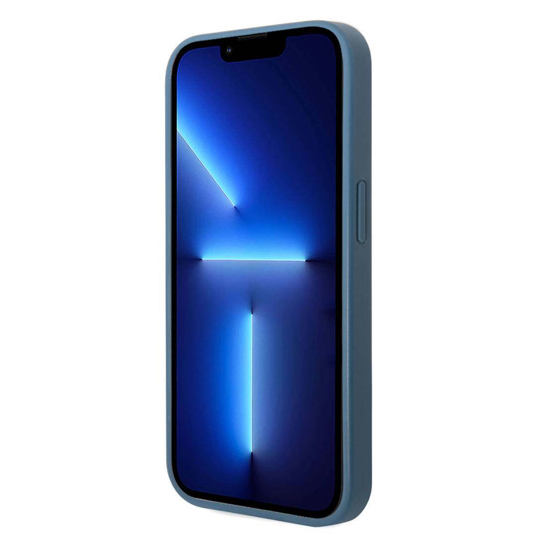 Apple iPhone 14 Pro Max Kılıf GUESS PU Deri Büyük Metal Logo Dizaynlı Kapak - 13