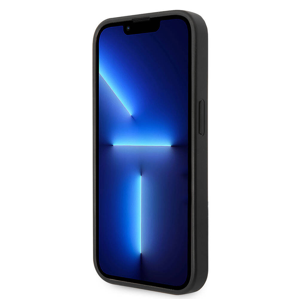 Apple iPhone 14 Pro Max Kılıf GUESS PU Deri Büyük Metal Logo Dizaynlı Kapak - 22