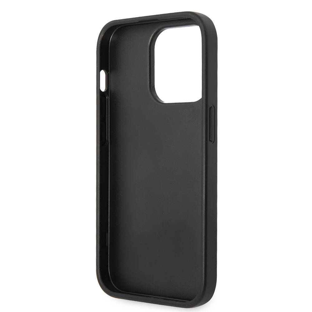 Apple iPhone 14 Pro Max Kılıf GUESS PU Deri Büyük Metal Logo Dizaynlı Kapak - 24