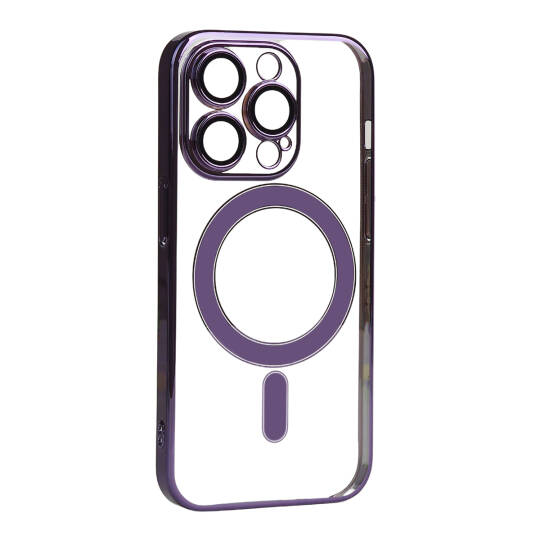 Apple iPhone 14 Pro Max Kılıf Kamera Korumalı M-safe Sert PC Zore Porto Kapak - 2