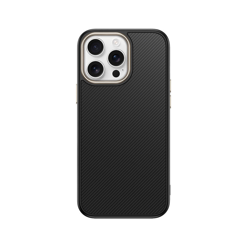Apple iPhone 14 Pro Max Kılıf M-safe Şarj Özellikli Karbon Fiber Görünümlü Zore Antina Kapak - 5