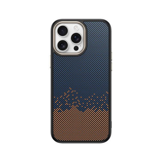 Apple iPhone 14 Pro Max Kılıf M-safe Şarj Özellikli Karbon Fiber Görünümlü Zore Antina Kapak - 2