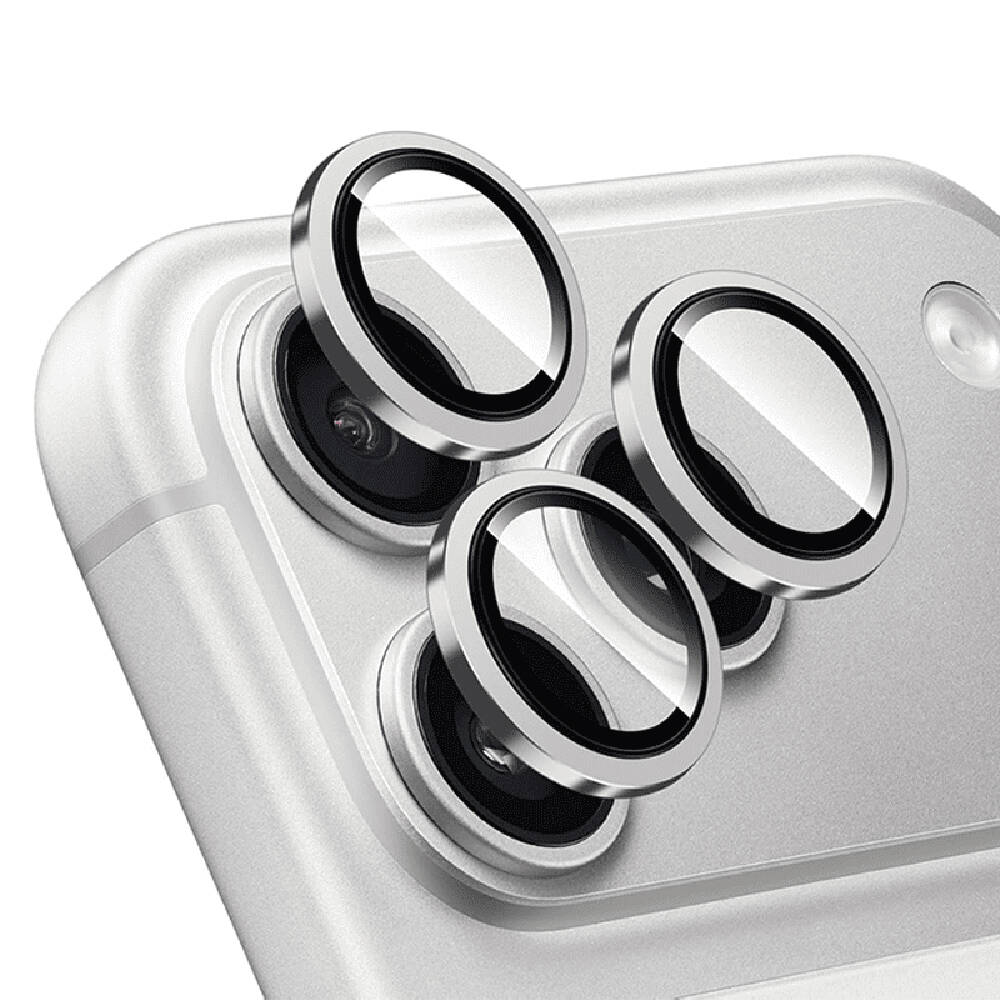 Apple iPhone 14 Pro Mohseven Safir Anti Reflective Kamera Lens Koruyucu - 8