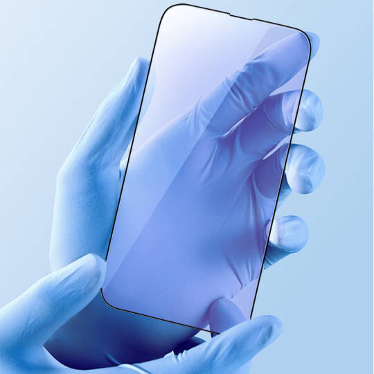 Apple iPhone 14 Pro Recci Anti-Blue Light Cam Ekran Koruyucu - 8