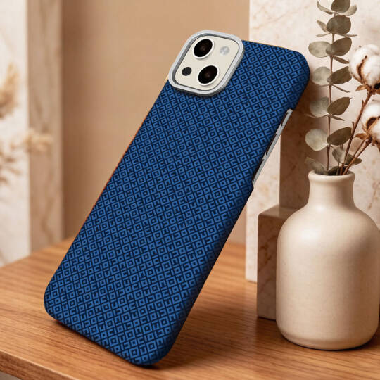 Apple iPhone 15 Kılıf M-Safe Şarj Özellikli Zore Paris Vax Sert PC Kapak - 7