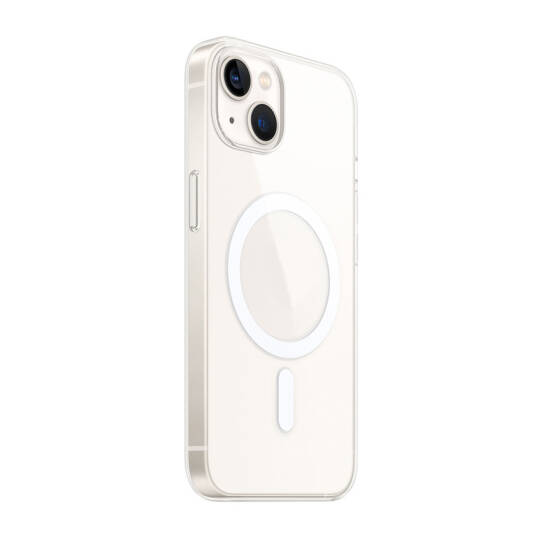Apple iPhone 15 Kılıf Zore M-safe Şarj Özellikli Şeffaf Tek Kamera Çerçeveli Porto Kapak - 2