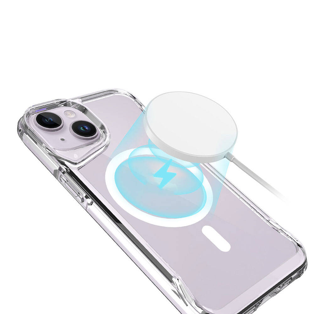 Apple iPhone 15 Plus Kılıf Zore M-safe Şarj Özellikli T-Max M-safe Kapak - 4