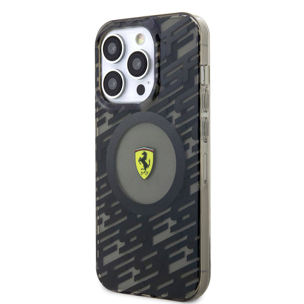 Apple iPhone 15 Pro Kılıf Ferrari Orjinal Lisanslı M-safe Şarj Özellikli Multi SF Kapak - 2