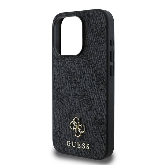 Apple iPhone 15 Pro Kılıf Guess Orjinal Lisanslı M-safe Şarj Özellikli Small 4G Classic Kapak - 14