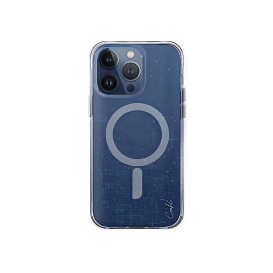 Apple iPhone 15 Pro Kılıf M-safe Şarj Özellikli Simli Arka Yüzey Coehl Lumino Kapak - 3