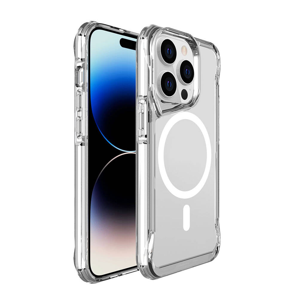Apple iPhone 15 Pro Kılıf Zore M-safe Şarj Özellikli T-Max M-safe Kapak - 2