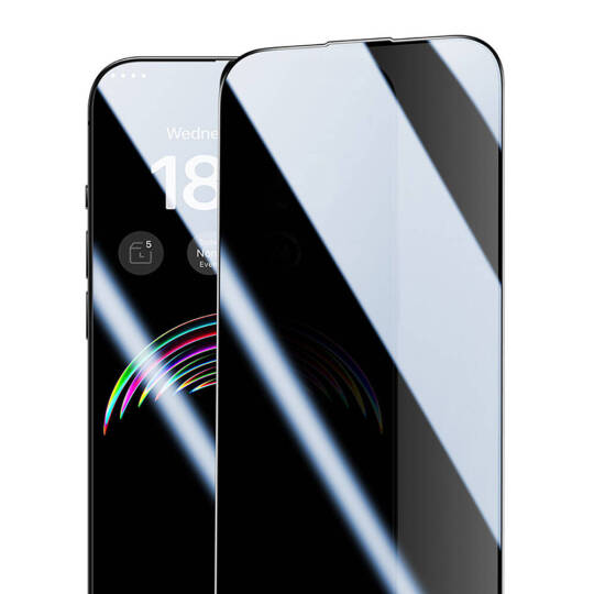 Apple iPhone 15 Pro Max Benks V Pro Ultra Shield Privacy 0.3mm Ekran Koruyucu + Kolay Uygulama Aparatlı - 5