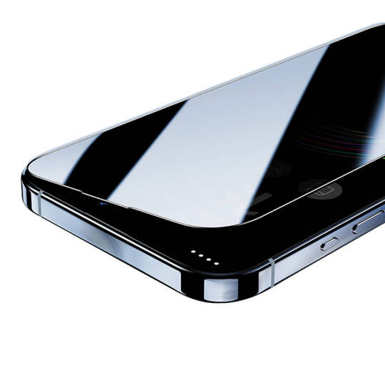 Apple iPhone 15 Pro Max Benks V Pro Ultra Shield Privacy 0.3mm Ekran Koruyucu + Kolay Uygulama Aparatlı - 6