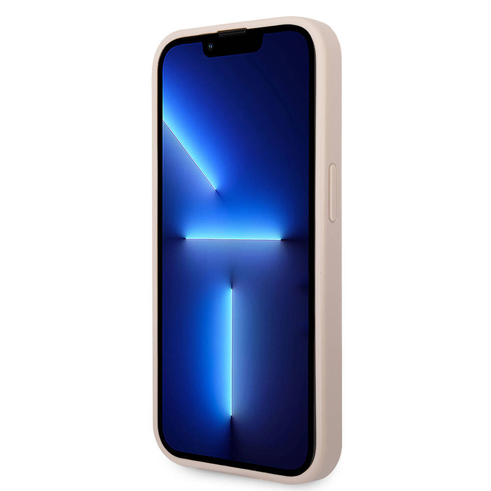 Apple iPhone 15 Pro Max Kılıf Guess Orjinal Lisanslı PU Deri Yazı ve 4G Metal Logolu Desenli Kapak - 18