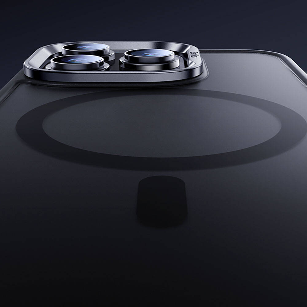 Apple iPhone 15 Pro Max Kılıf M-safe Şarj Özellikli Benks Mist Protective Kapak - 13