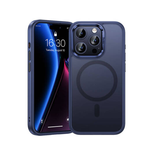 Apple iPhone 15 Pro Max Kılıf M-safe Şarj Özellikli Benks Mist Protective Kapak - 18
