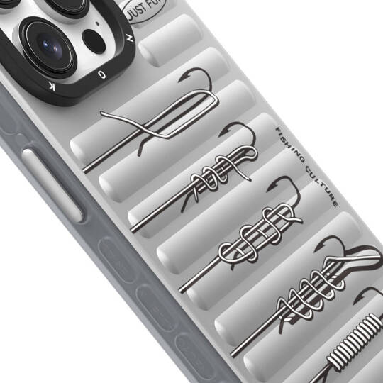 Apple iPhone 15 Pro Max Kılıf M-safe Şarj Özellikli Youngkit Fishing Serisi Kapak - 4
