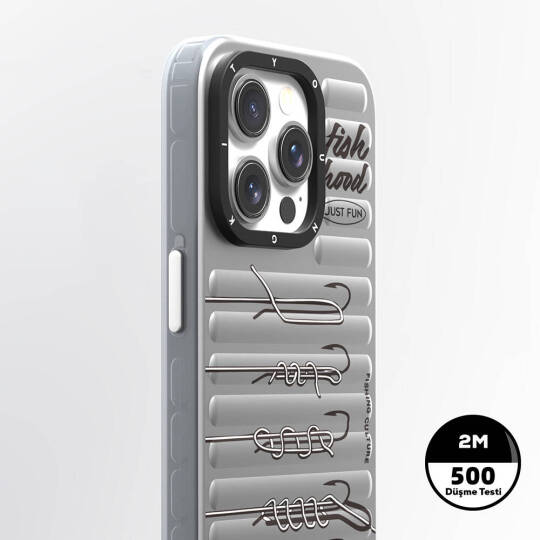Apple iPhone 15 Pro Max Kılıf M-safe Şarj Özellikli Youngkit Fishing Serisi Kapak - 5