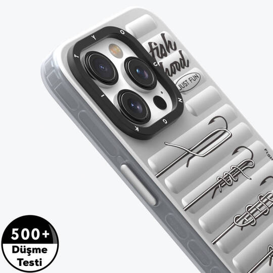 Apple iPhone 15 Pro Max Kılıf M-safe Şarj Özellikli Youngkit Fishing Serisi Kapak - 10