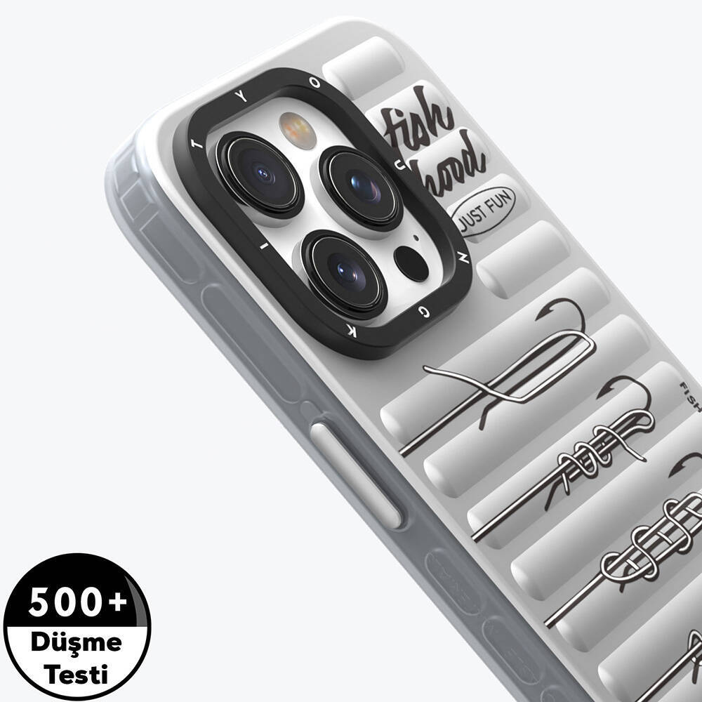 Apple iPhone 15 Pro Max Kılıf M-safe Şarj Özellikli Youngkit Fishing Serisi Kapak - 10