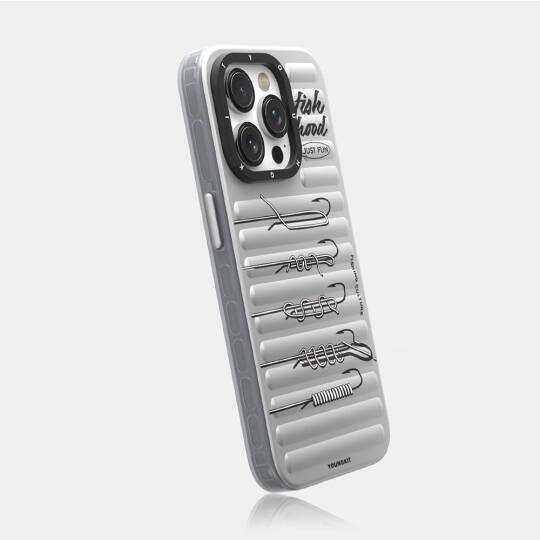 Apple iPhone 15 Pro Max Kılıf M-safe Şarj Özellikli Youngkit Fishing Serisi Kapak - 11