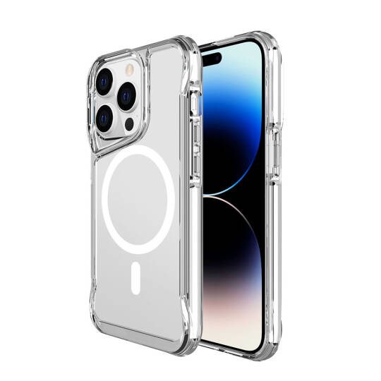 Apple iPhone 15 Pro Max Kılıf Zore M-safe Şarj Özellikli T-Max M-safe Kapak - 4