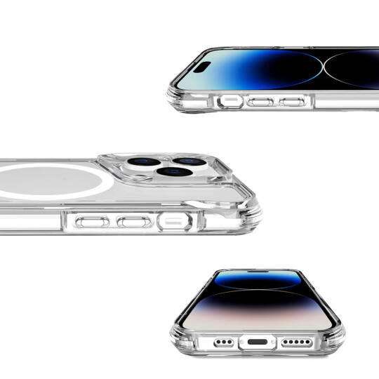 Apple iPhone 15 Pro Max Kılıf Zore M-safe Şarj Özellikli T-Max M-safe Kapak - 8