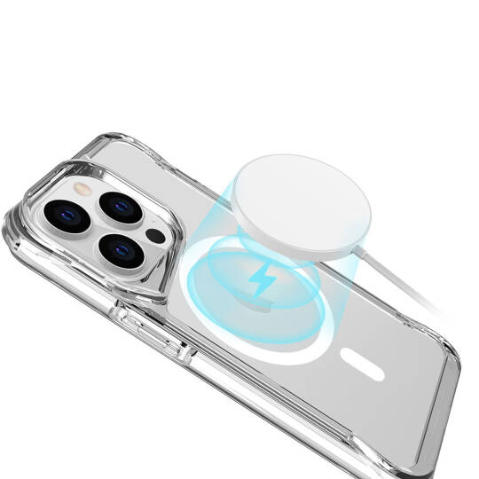 Apple iPhone 15 Pro Max Kılıf Zore M-safe Şarj Özellikli T-Max M-safe Kapak - 9