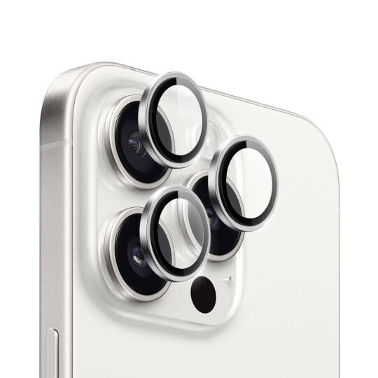 Apple iPhone 15 Pro Wiwu LG-003 Lens Guard Çizilmeye Karşı Dayanıklı Safir Kamera Lens Koruyucu - 4