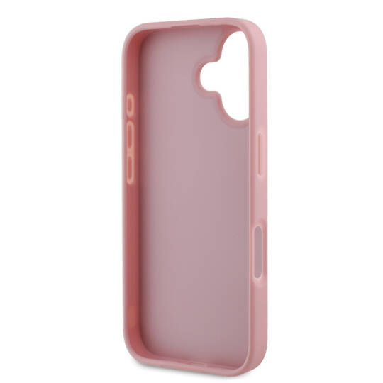 Apple iPhone 16 Kılıf Guess Orjinal Lisanslı 4G Büyük Metal Logolu Glitter Kapak - 22