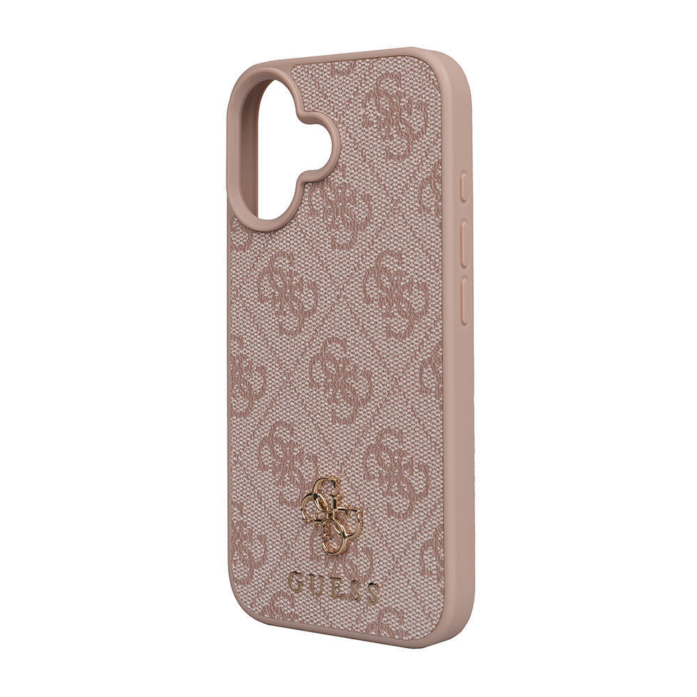 Apple iPhone 16 Kılıf Guess Orjinal Lisanslı M-safe Şarj Özellikli Small 4G Classic Kapak - 21