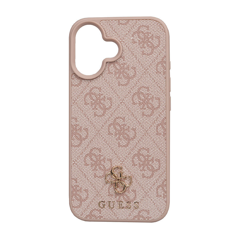 Apple iPhone 16 Kılıf Guess Orjinal Lisanslı M-safe Şarj Özellikli Small 4G Classic Kapak - 2