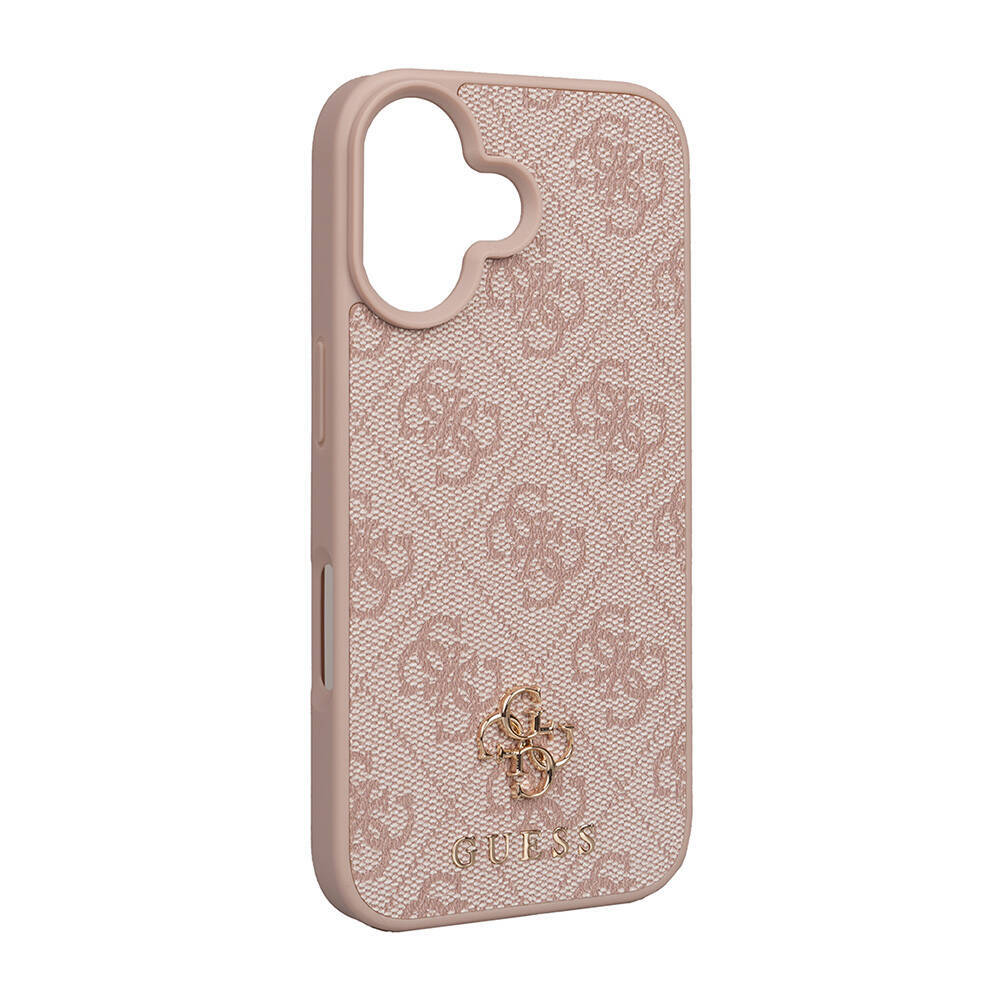 Apple iPhone 16 Kılıf Guess Orjinal Lisanslı M-safe Şarj Özellikli Small 4G Classic Kapak - 3