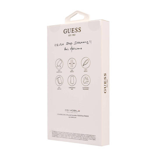 Apple iPhone 16 Kılıf Guess Orjinal Lisanslı M-safe Şarj Özellikli Small 4G Classic Kapak - 11