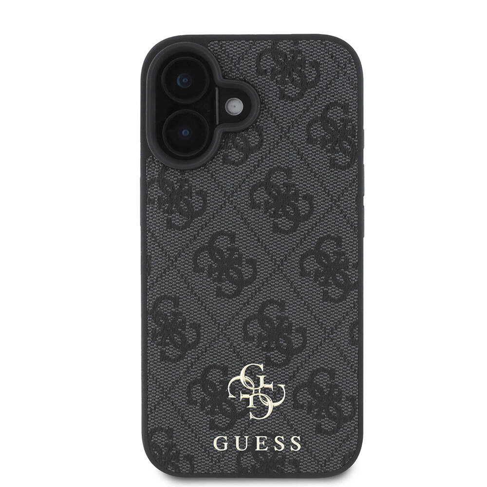 Apple iPhone 16 Kılıf Guess Orjinal Lisanslı M-safe Şarj Özellikli Small 4G Classic Kapak - 13