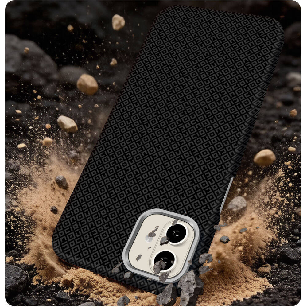 Apple iPhone 16 Kılıf M-Safe Şarj Özellikli Zore Paris Vax Sert PC Kapak - 9