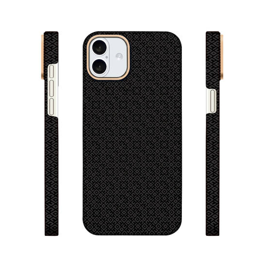 Apple iPhone 16 Kılıf M-Safe Şarj Özellikli Zore Paris Vax Sert PC Kapak - 3