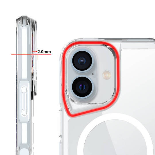 Apple iPhone 16 Kılıf Zore M-safe Şarj Özellikli T-Max M-safe Kapak - 7